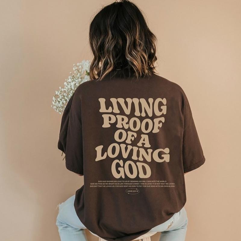 Aesthetic Christian Shirt For Men Christian Apparel Brown Jesus T-Shirt Hoodie, Sweatshirt | HypeDripTees.com