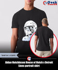 Aidan Hutchinson House of Hutch x Detroit Lions portrait shirt
