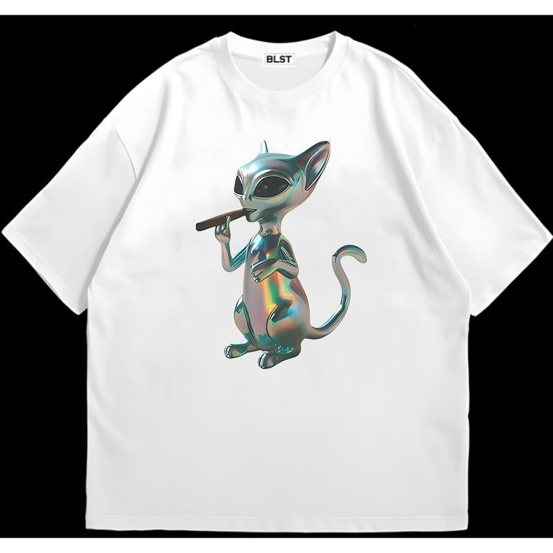 Aiillen Smoking T-Shirt Cotton and Machine Washable Recycled Cotton Graphic Hoodie, Sweatshirt | HypeDripTees.com