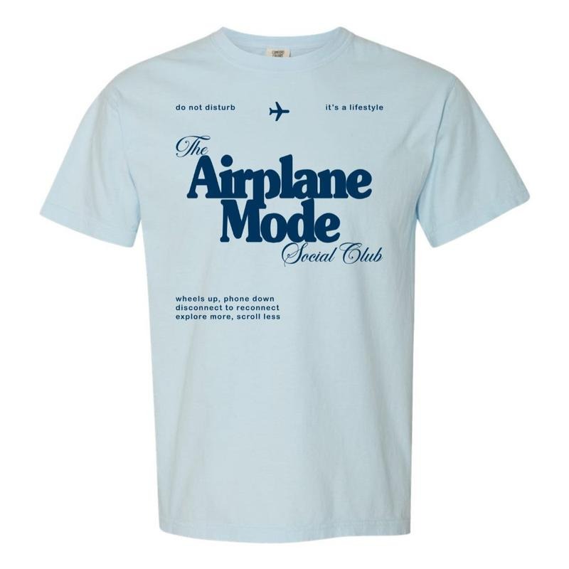 'Airplane Mode Social Club' T-Shirt Hoodie, Sweatshirt | HypeDripTees.com