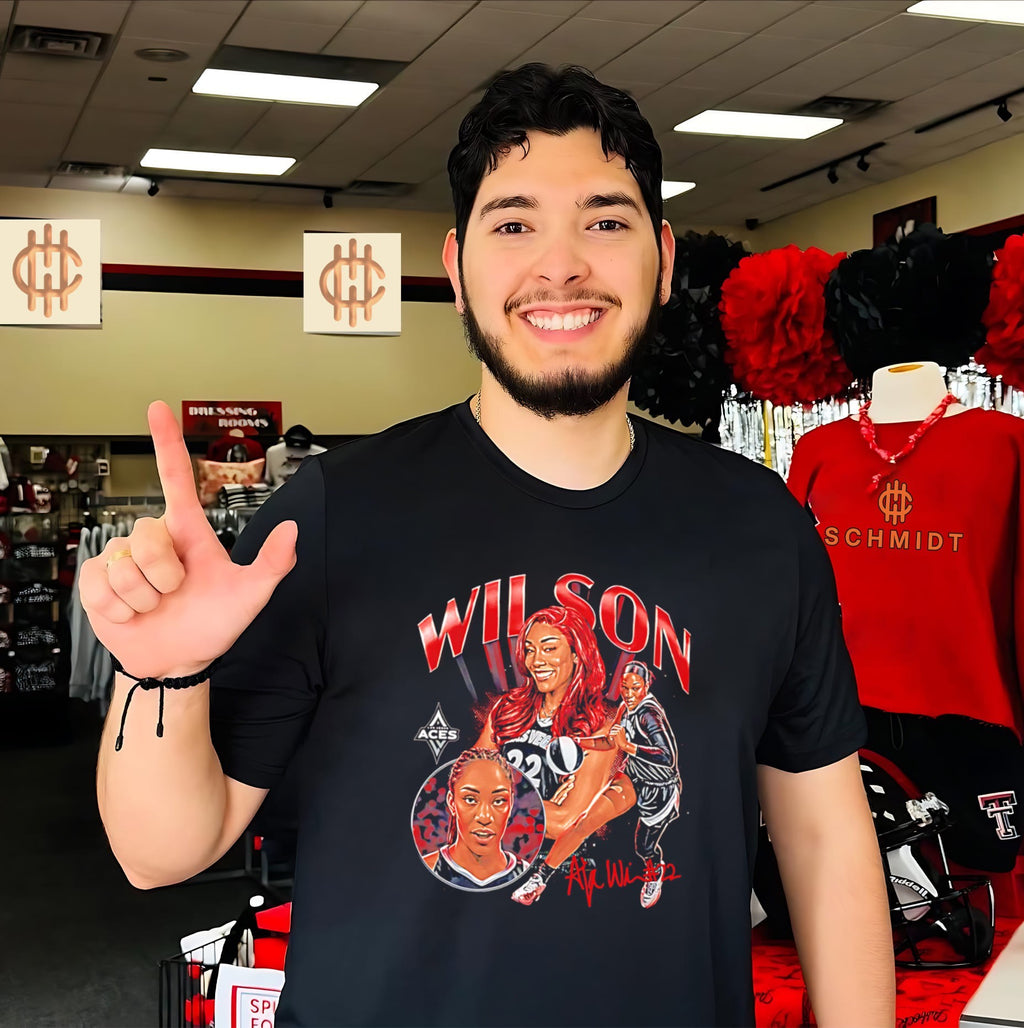 A’ja Wilson Las Vegas Aces Vintage Signature shirt