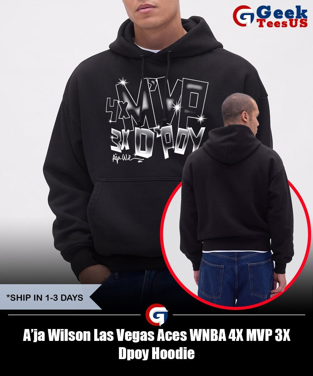A’ja Wilson Las Vegas Aces WNBA 4X MVP 3X Dpoy shirt