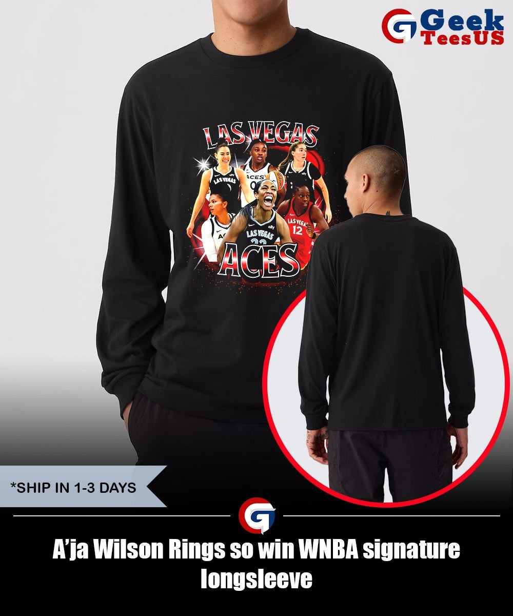 A’ja Wilson Rings so win WNBA signature shirt
