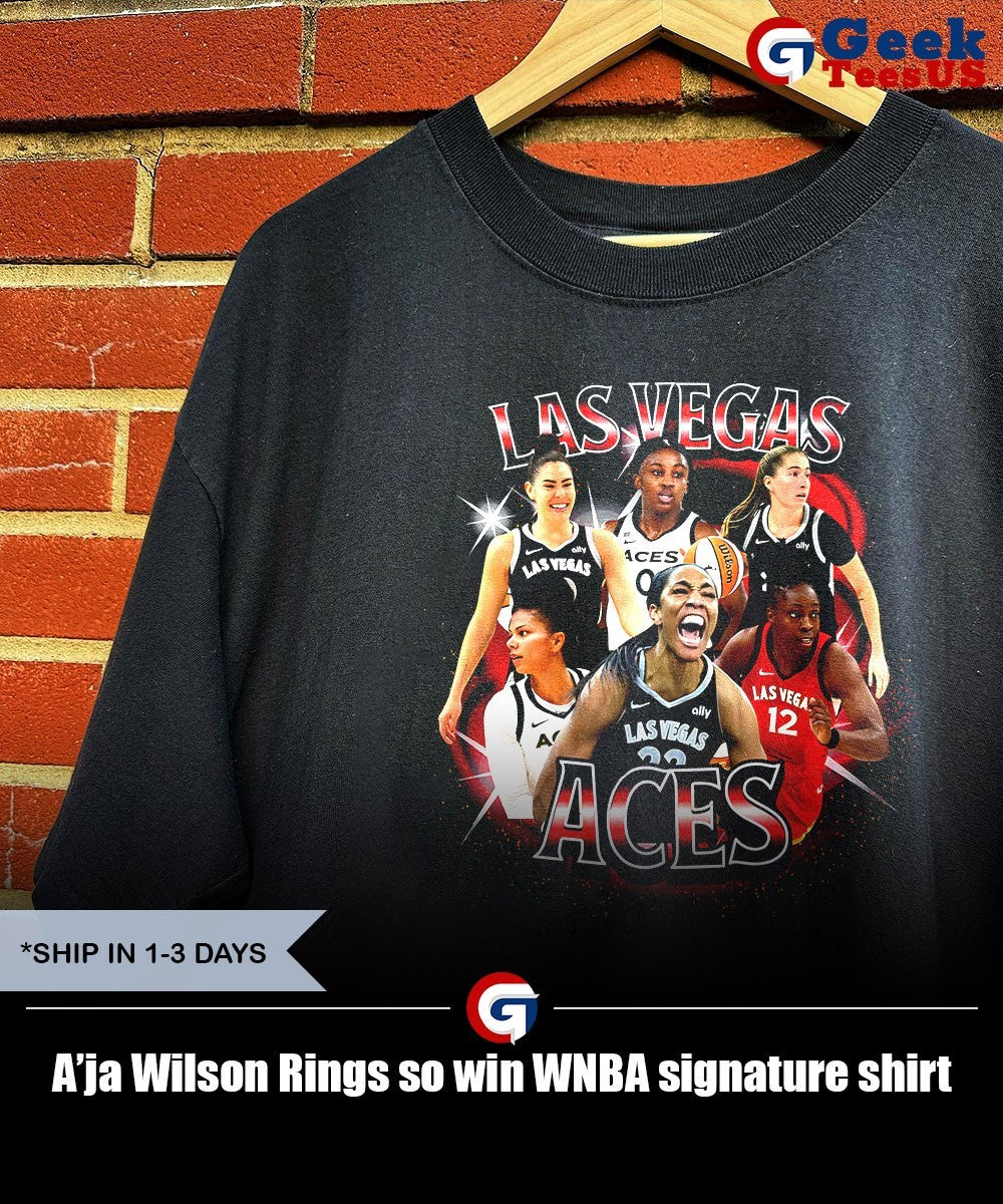 A’ja Wilson Rings so win WNBA signature shirt