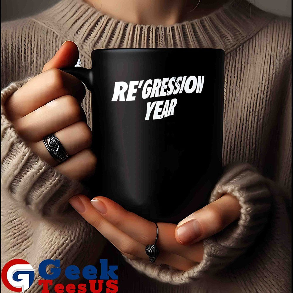 A’ja Wilson wearing Re’gression Year shirt
