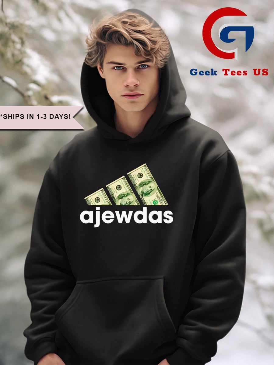 Ajewdas Jews logo parody shirt