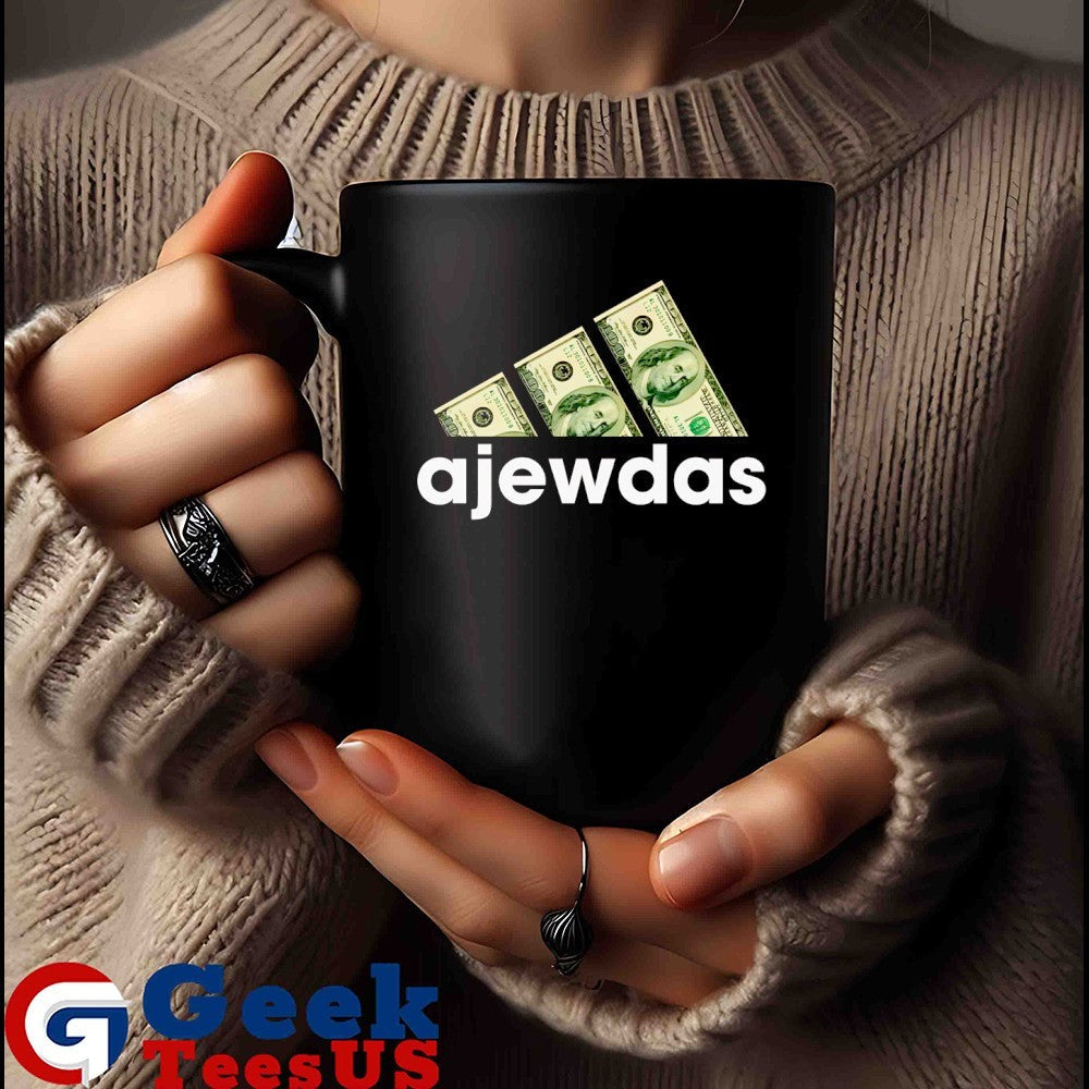 Ajewdas Jews logo parody shirt