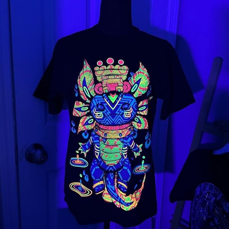 Ajolote Dios T-shirt Black Cotton Hoodie, Sweatshirt | HypeDripTees.com