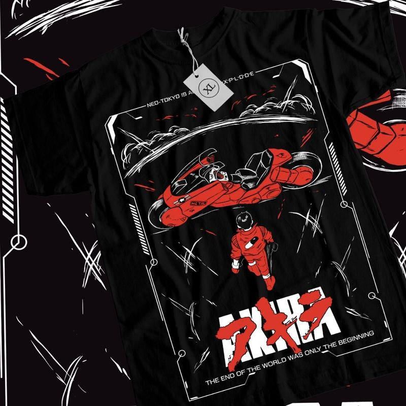 Akira 1988 Anime T-Shirt & Sweatshirt, Anime Manga Lover Gifts Ball Cotton Hoodie | HypeDripTees.com