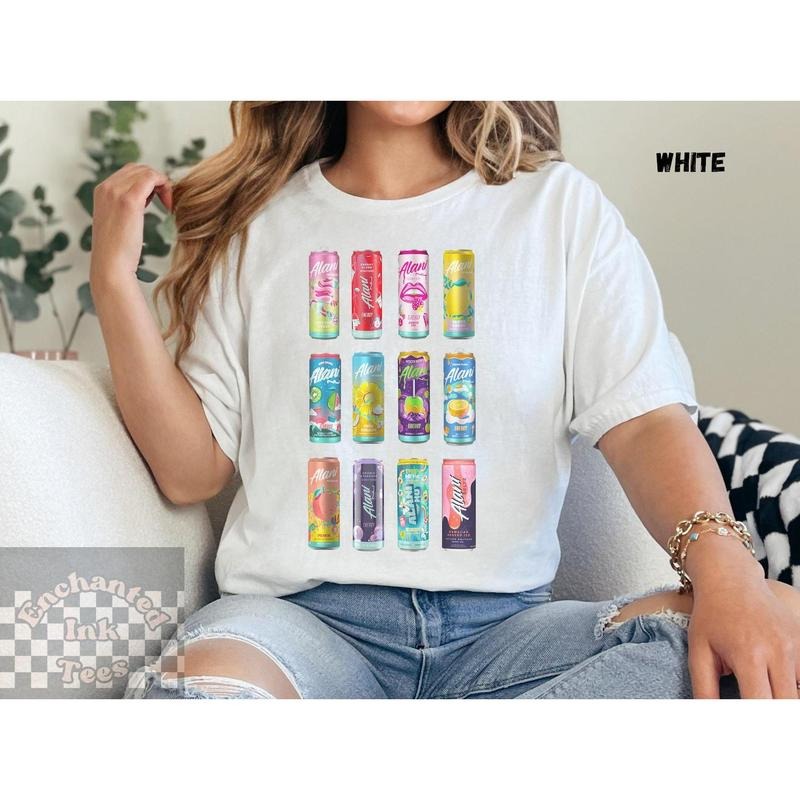 Alani Nu Flavor Mix Energy Drink Trendy Shirt, Alani Nu Mix Sticks Sweatshirt, Funny Crewneck, TikTok Viral, funny meme,...