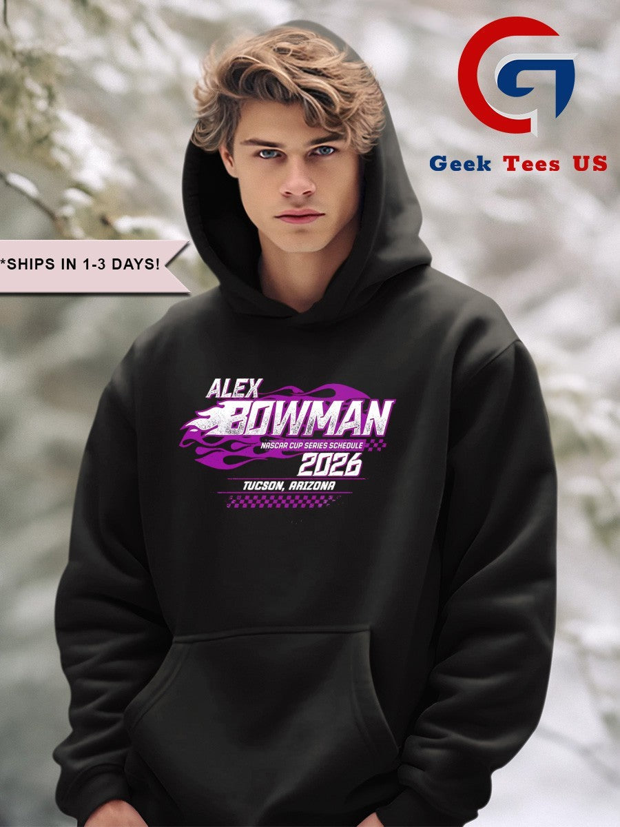 Alex Bowman NASCAR Cup Series Schedule 2026 shirt