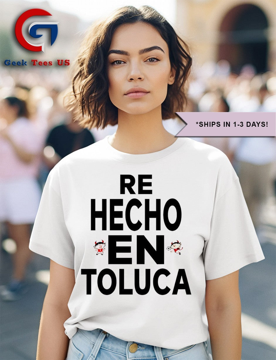 Alexis Vega wearing Re Hecho En Toluca shirt