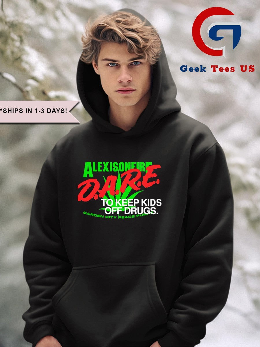Alexisonfire dare to keep kids off drugs shirt