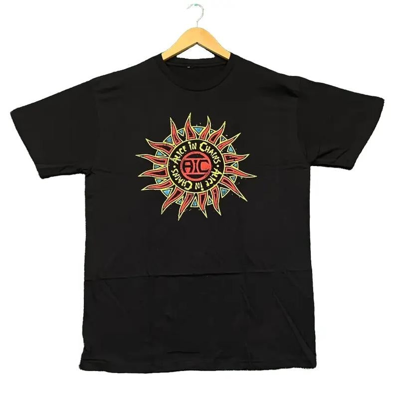 Alice in Chains Sun Rock Band T-Shirt, Gift Shirt Hoodie, Sweatshirt | HypeDripTees.com