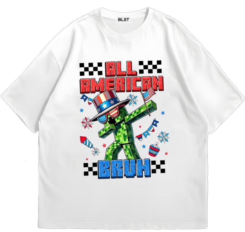 All America Bruh 4th Of July Independence Day T-Shirt Classic 90s Retro Hoodie, Sweatshirt | HypeDripTees.com