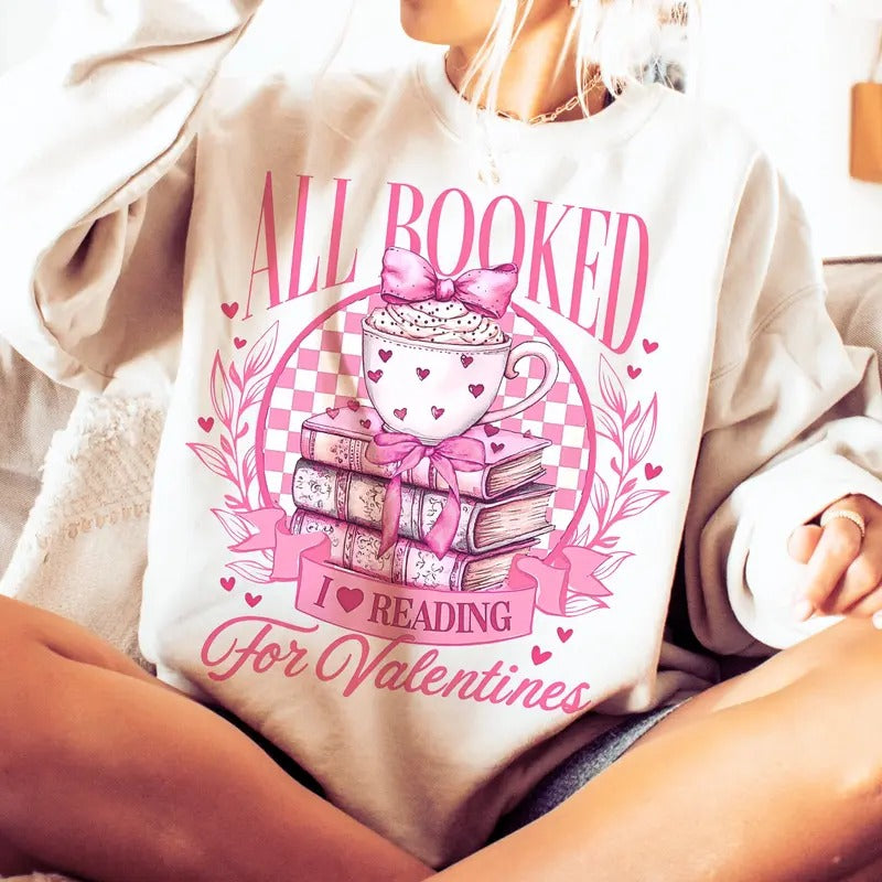 All Booked Book Lover T-Shirts, Hoodie, Sweatshirt
