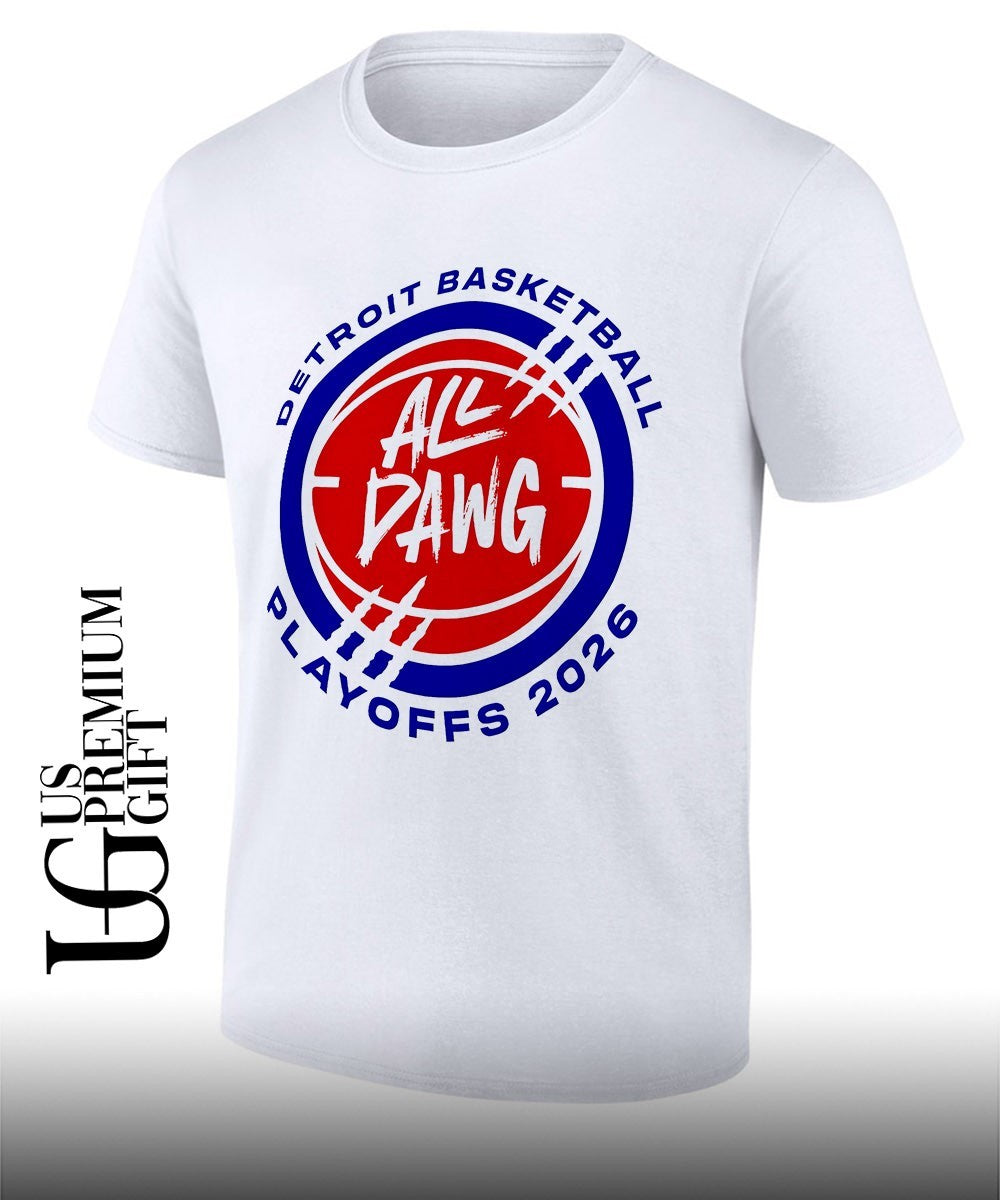 All Dawg Detroit Pistons Basketball NBA Playoffs 2026 shirt