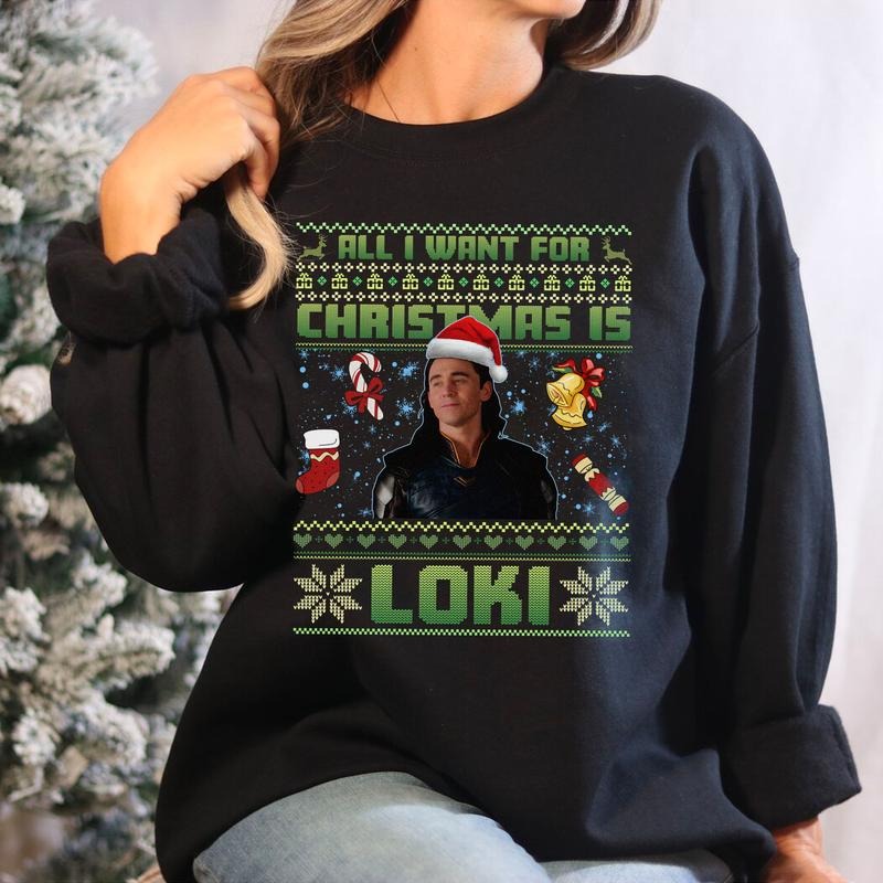 All I Want For Christmas Sweatshirt T-Shirts, Hoodie | HypeDripTees.com