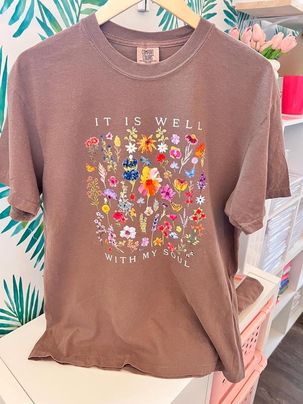 All Is Well t-shirt Cotton Crewneck Hoodie, Sweatshirt | HypeDripTees.com