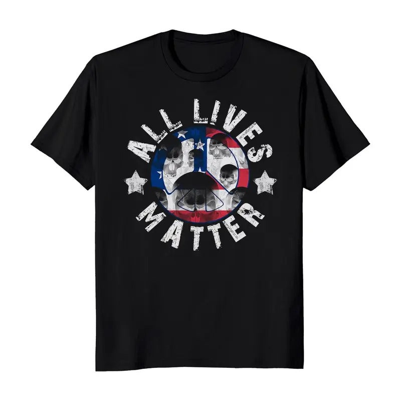 All Lives Matter Peace Civil Rights Men's T-Shirt Crewneck Casual Hoodie, Sweatshirt | HypeDripTees.com