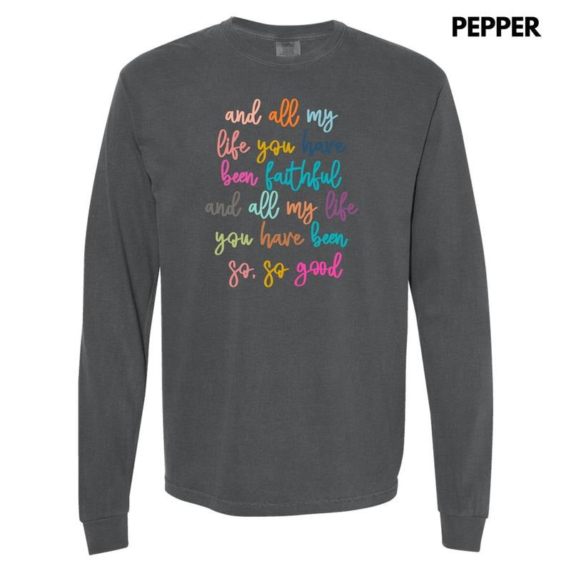 All My Life Long Sleeve Comfort Colors T-Shirt 'NLB' Hoodie, Sweatshirt | HypeDripTees.com