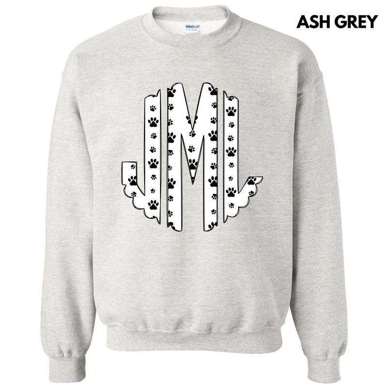 All Paws Monogram Sweatshirt 'NLB' T-Shirts, Hoodie | HypeDripTees.com