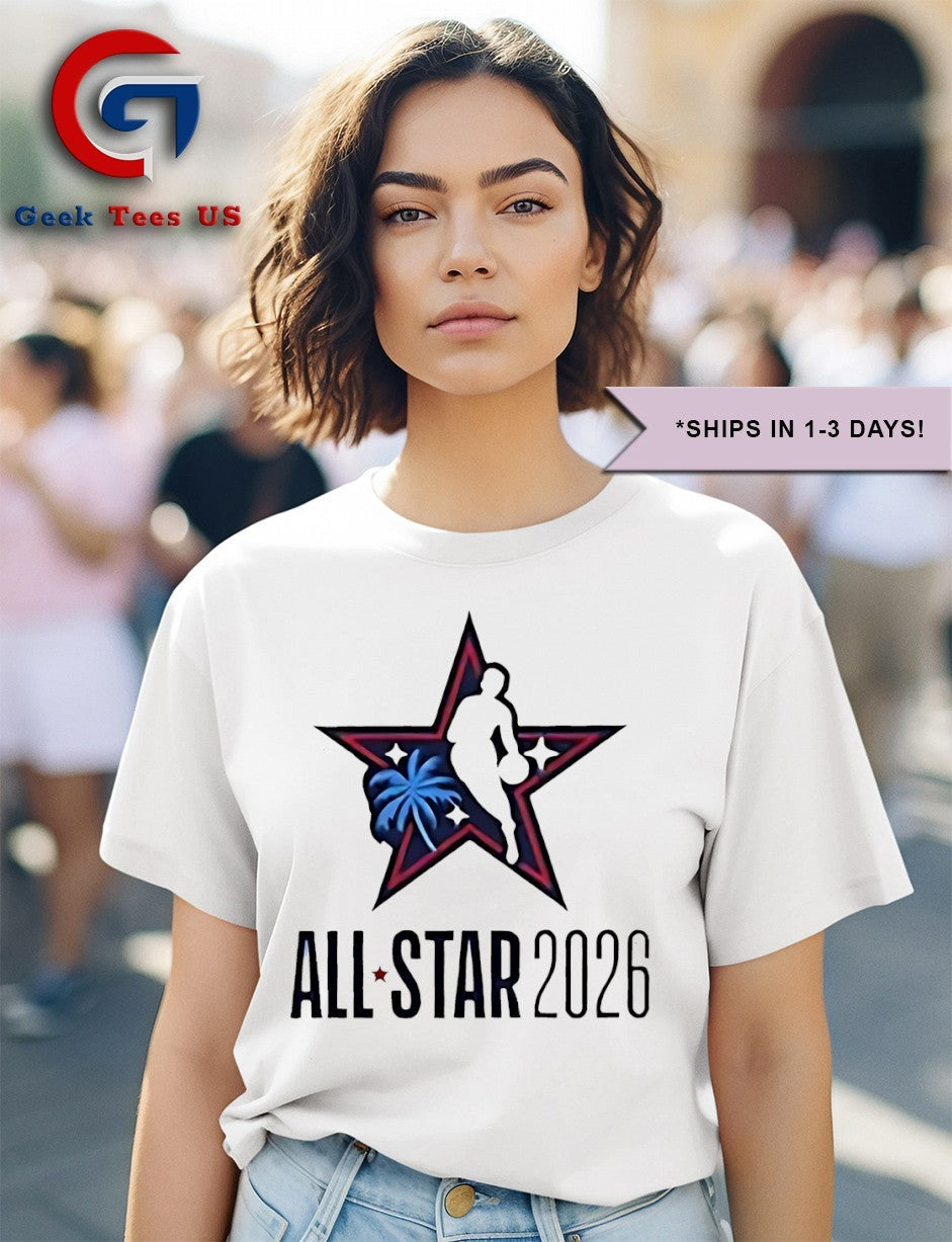 All-Star Game 2026 NBA logo star shirt