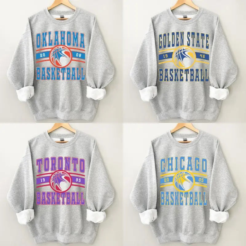All Teams Basketball Vintage Basketball Basketball Fan Shirt Fan T-Shirts, Hoodie, Sweatshirt