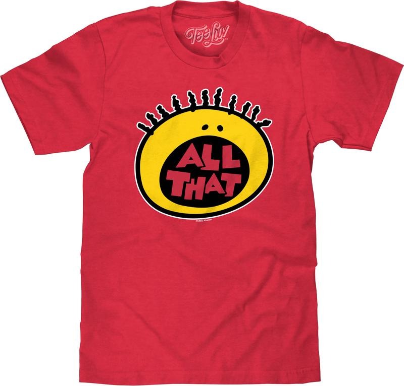 All That 90s TV Show T-Shirt - Red Heather Hoodie, Sweatshirt | HypeDripTees.com