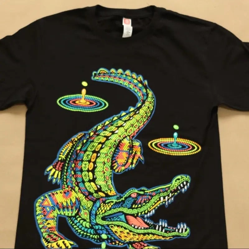 Alligator t-shirt Cotton Black Hoodie, Sweatshirt | HypeDripTees.com