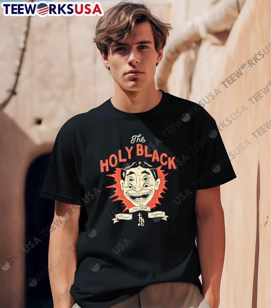 Always Original New York The Holy Black Four Eyed Smiling Man T-Shirt