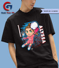 Alyssa Naeher Chicago Stars FC NWSL chibi graphic shirt