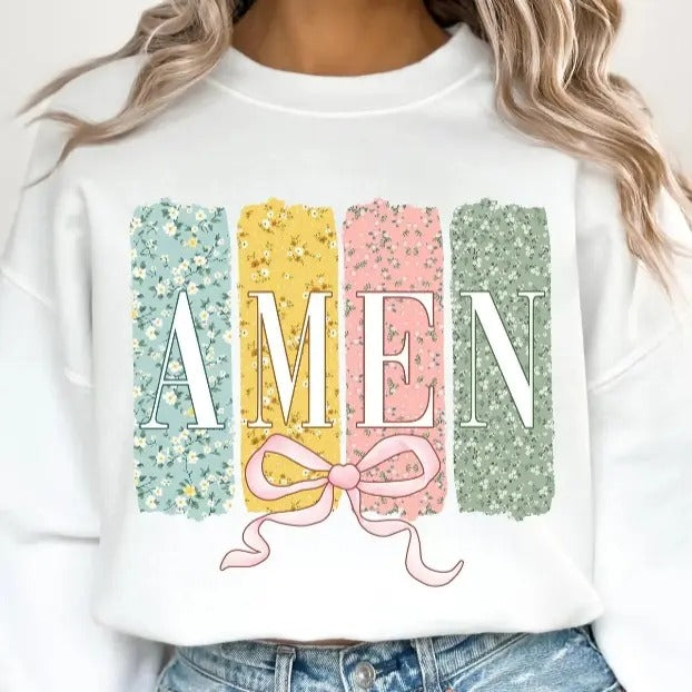 Amen DTF Transfers - THIS IS NOT A SHIRT Hoodie, Sweatshirt | HypeDripTees.com