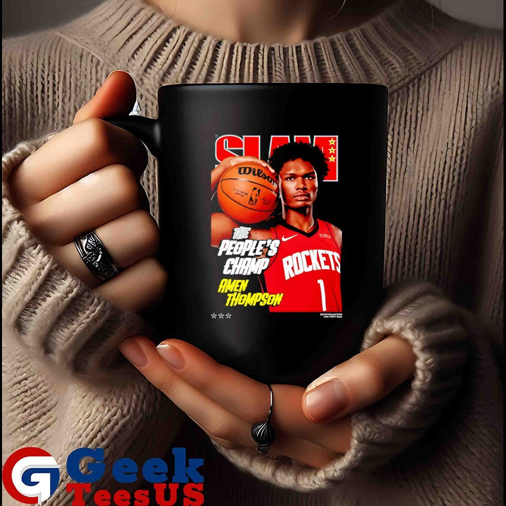 Amen Thompson Houston Rockets SLAM Cover shirt