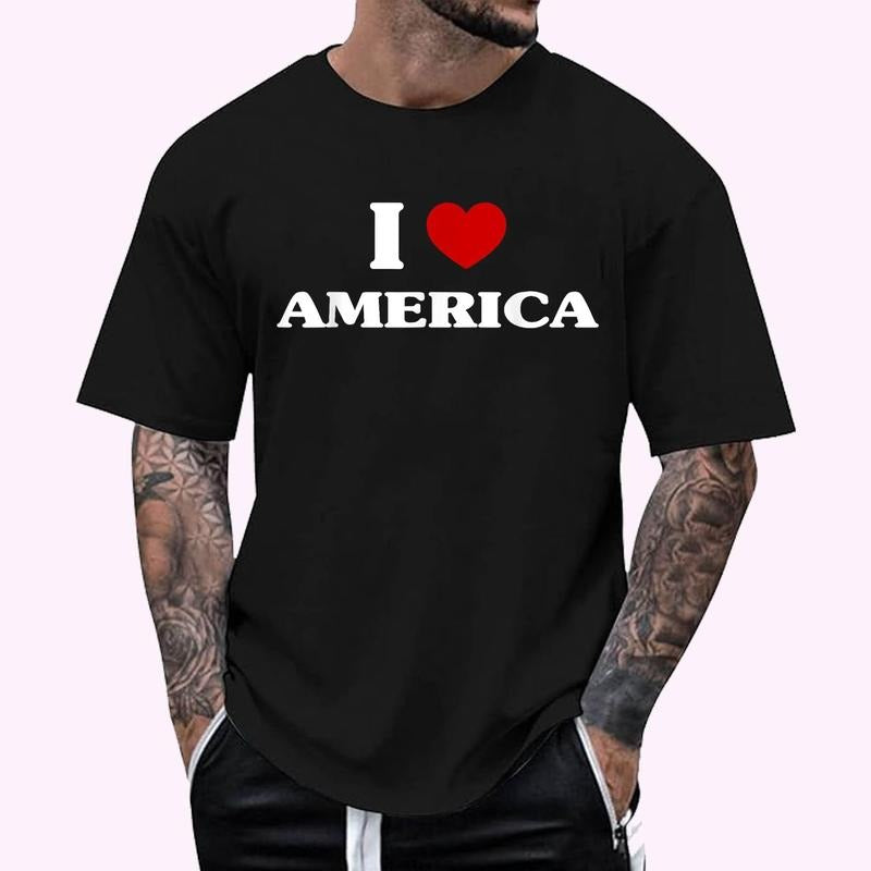 America I Heart America Souvenir I Love America T-Shirt