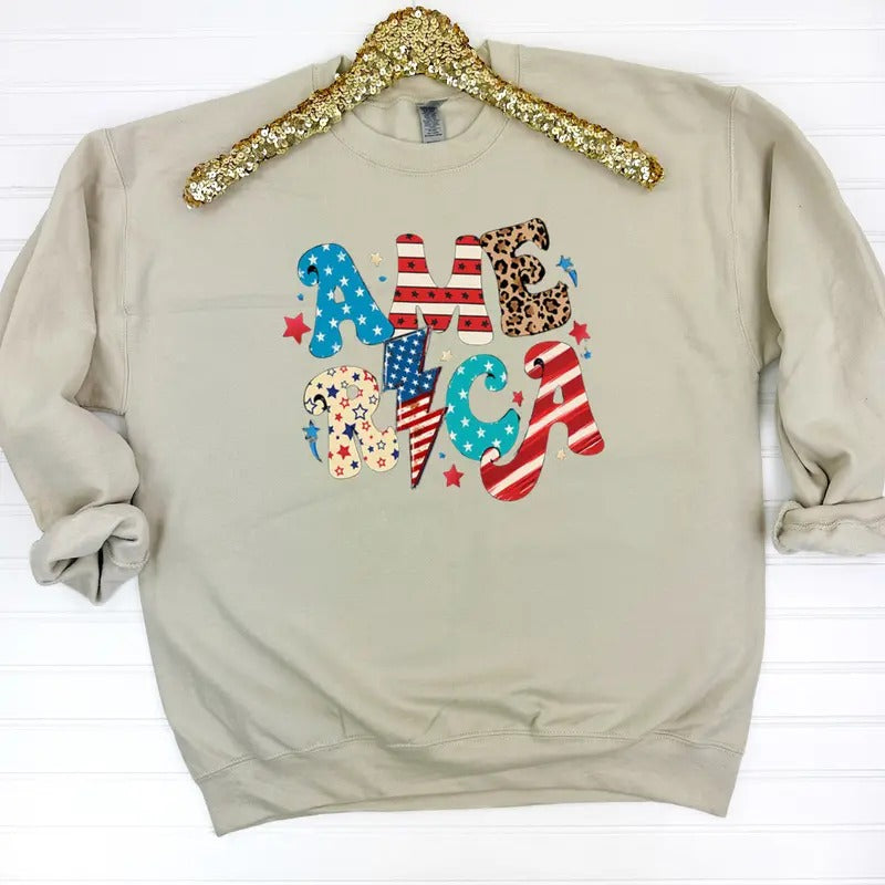 America The Beautiful Sweatshirt T-Shirts, Hoodie | HypeDripTees.com