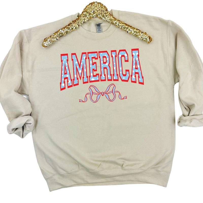 America Varsity Letter Sweatshirt ' NLB' T-Shirts, Hoodie | HypeDripTees.com