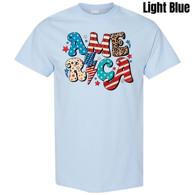 America the Beautiful Gildan Short Sleeve T-Shirt 'NLB' Hoodie, Sweatshirt | HypeDripTees.com