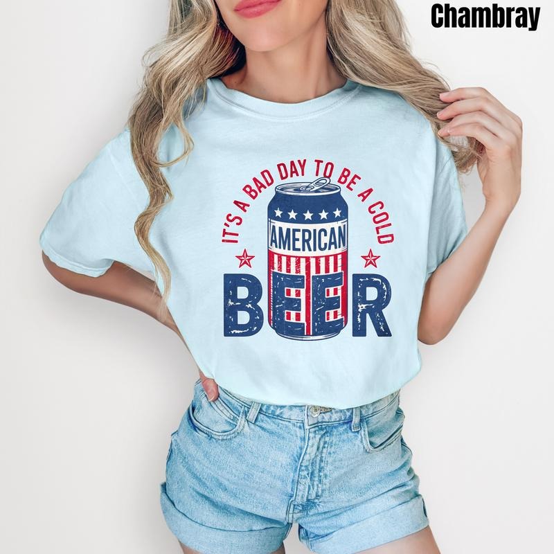 American Beer Bad Day Comfort Colors T-Shirt 'NLB' Hoodie, Sweatshirt | HypeDripTees.com