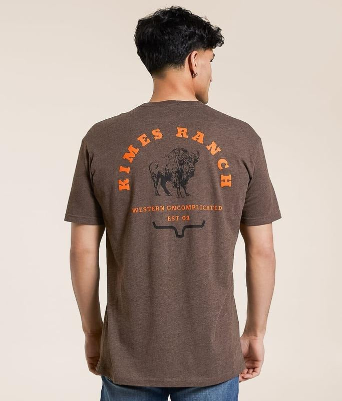 American Bison T-Shirt Cotton Crewneck Hoodie, Sweatshirt | HypeDripTees.com