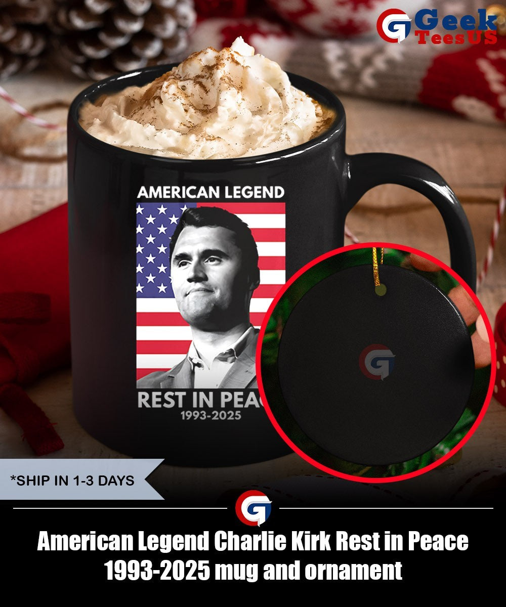 American Legend Charlie Kirk Rest in Peace 1993-2025 shirt