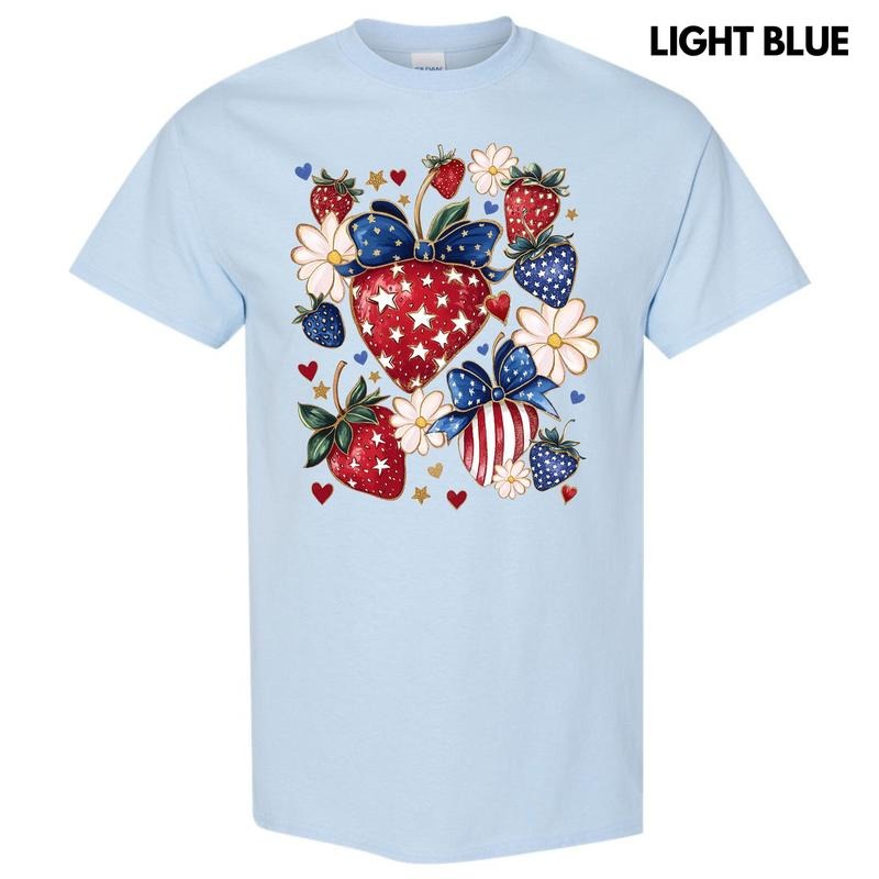 American Strawberries Gildan Short Sleeve T-Shirt 'NLB' Hoodie, Sweatshirt | HypeDripTees.com