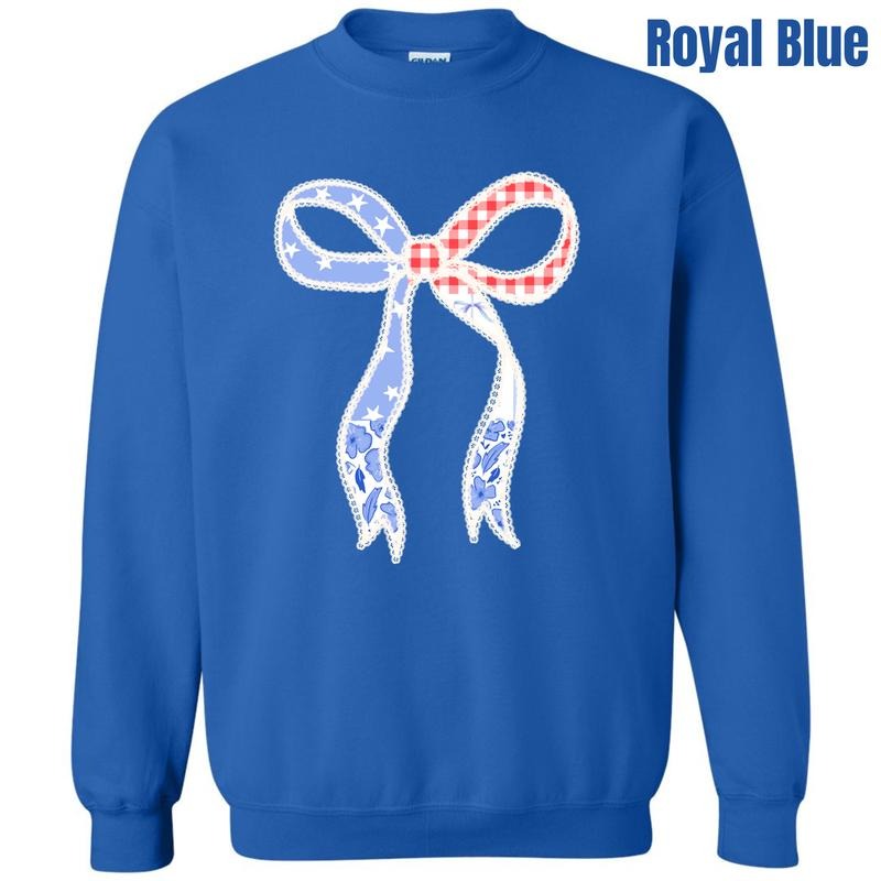 Americana Bow Sweatshirt 'NLB' T-Shirts, Hoodie | HypeDripTees.com