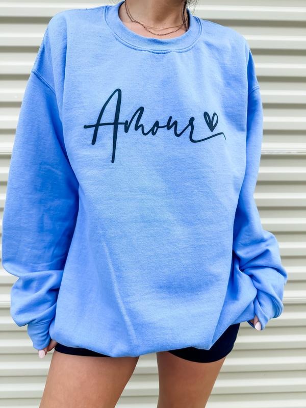 Amour Graphic Sweatshirt T-Shirts, Hoodie | HypeDripTees.com