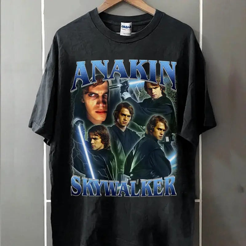 Anakin Skywalker Shirt, Anakin Skywalker Vintage 90 Shirt, Anakin Skywalker Unisex T-shirt Cotton Menswear Hoodie, Sweatshirt
