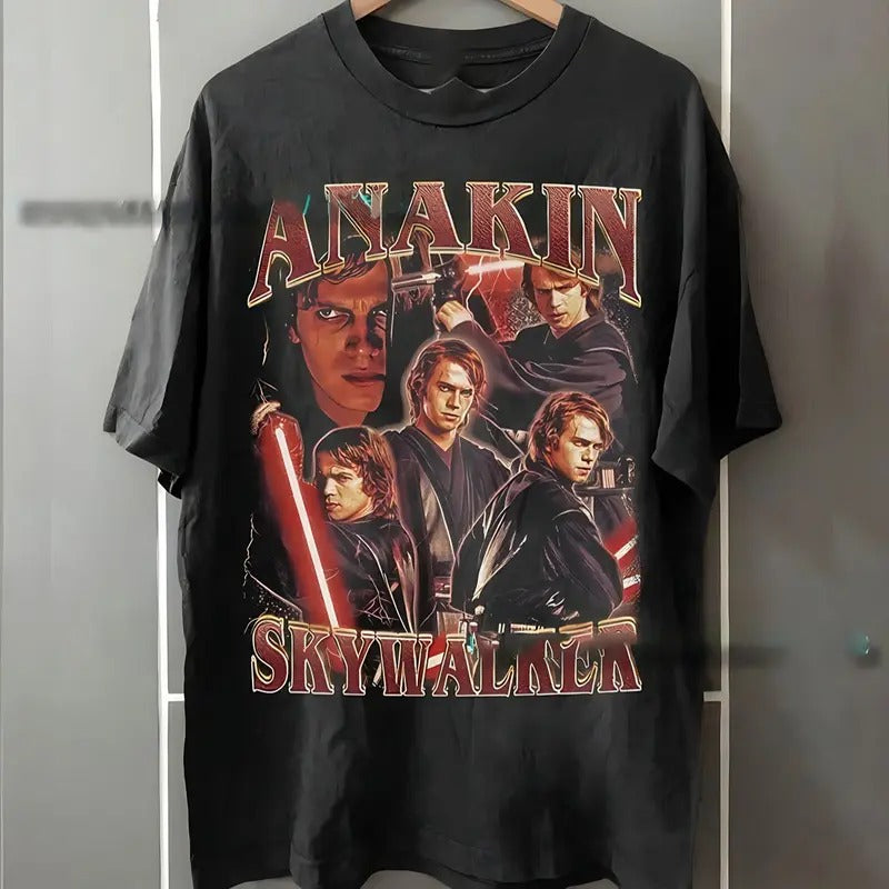 Anakin Skywalker T-Shirt Collection Vintage 90s Hoodie, Sweatshirt | HypeDripTees.com