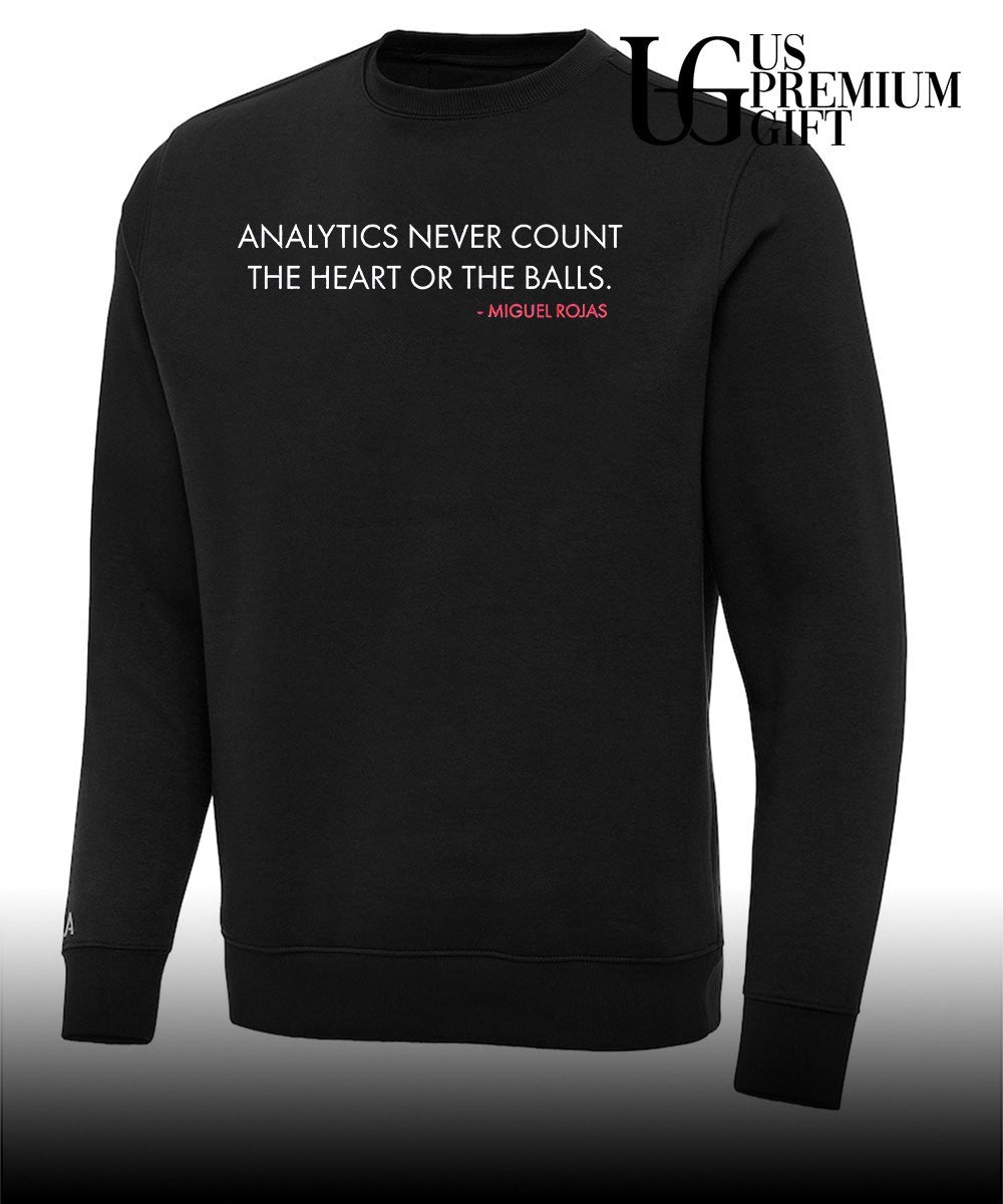 Analytics never count the heart or the balls Miguel Rojas Los Angeles Dodgers MLB shirt