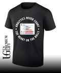 Analytics never count the heart or the balls shirt