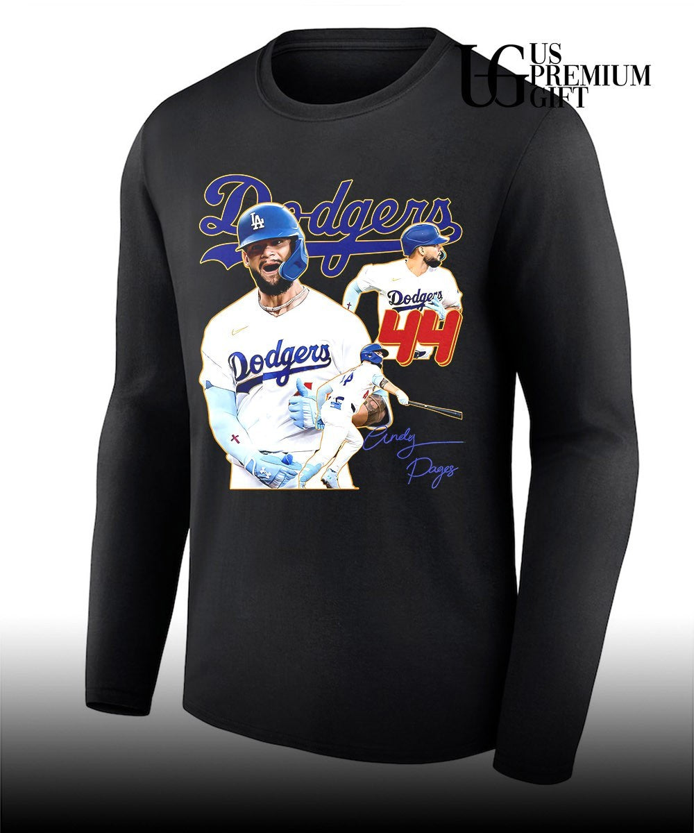 Andy Pages Los Angeles Dodgers MLB 2026 signature shirt