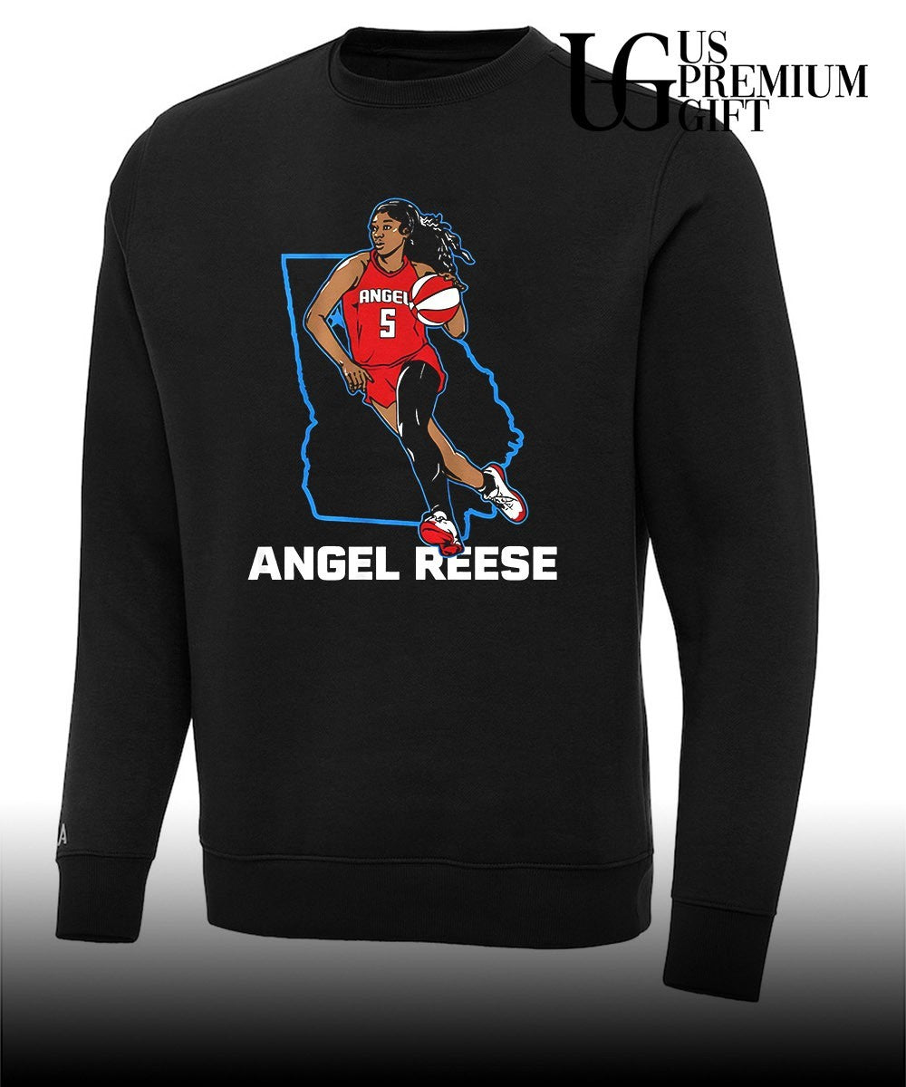 Angel Reese State Star Atlanta Dream basketball WNBA shirt